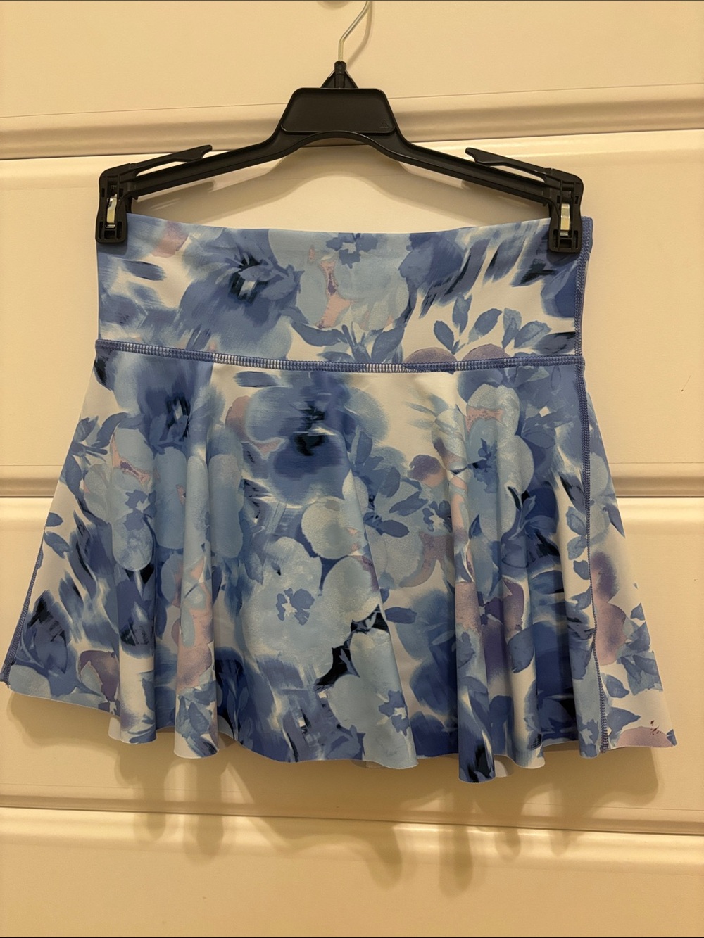 Old Navy Blue Floral Circle Skirt